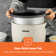GEEPAS 2.2L Rice Cooker & Steamer with Keep Warm Function, 900W
