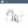Lotto Centerset 2-handle Bathroom Faucet with Drain Assembly