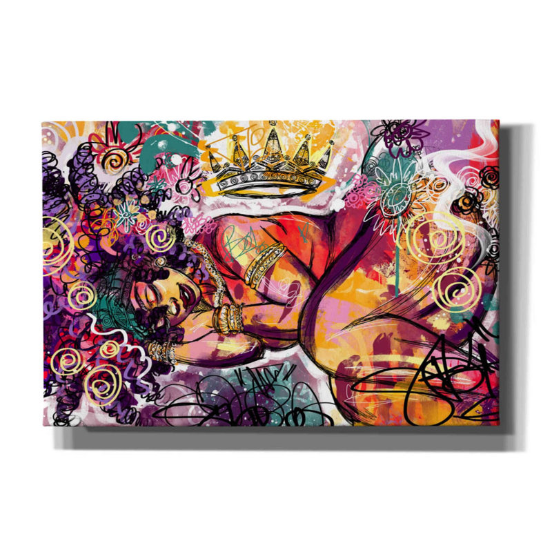«Radiance» par Justin Copeland, art mural sur toile, H 40 po x l 60 po x P 1,5 po