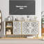 Armoire de rangement décorative