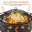 Round Garden Fire Pit