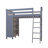 Bufford Kids Twin Loft Bed with Drawers-1562881804