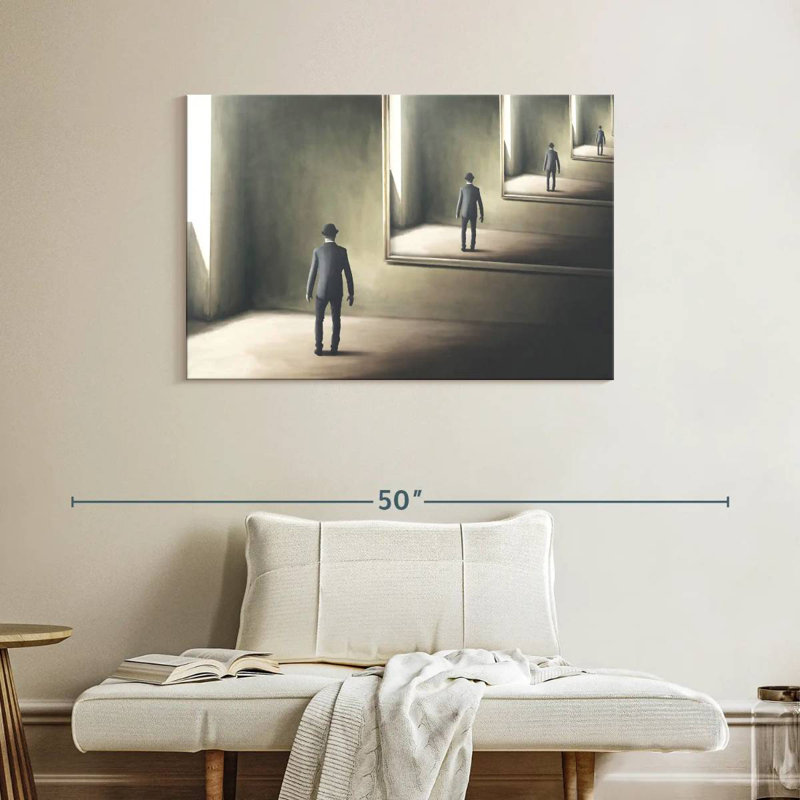 Kelan Infinite Man, 26" H x 39" W