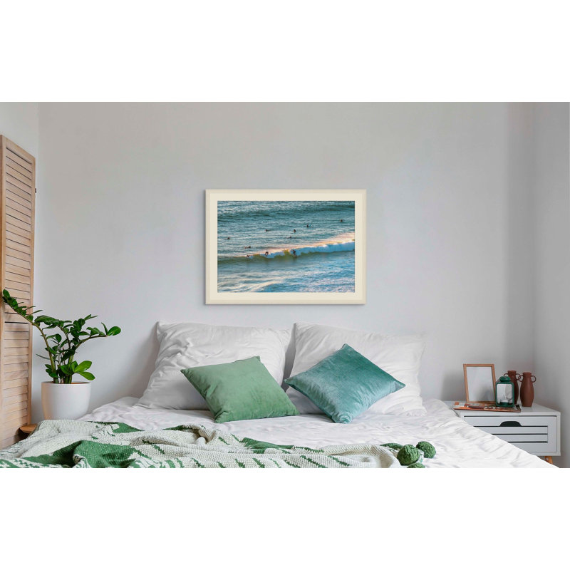 Sagres Portugal Surfer 2 Print by RS Photo, 25" H x 34" W