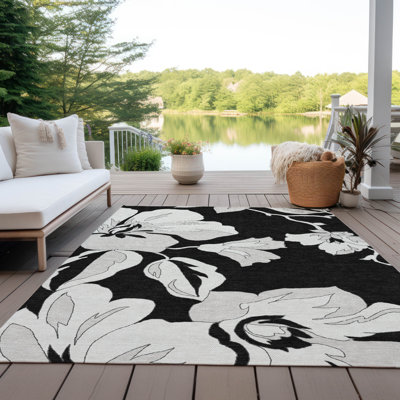 Malchow 30 in. x 20 in. Non-Slip Outdoor Door Mat