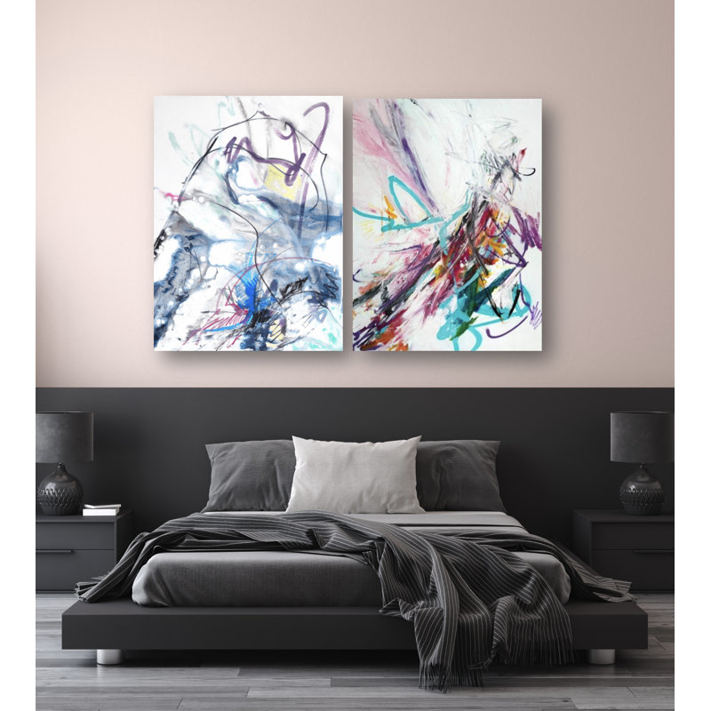 Poetry Series II by John Beard - Artist Enhanced Canvas Print, Unframed, 24" H x 20" W x 1.5" D