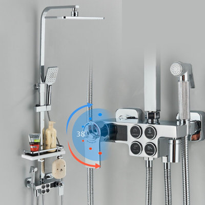 Robinet de douche thermostatique avec valve brute