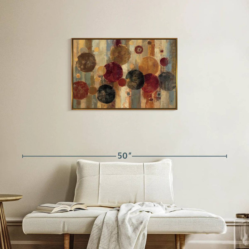 Pendulum, Floating Frame Gold, 31" X 21"