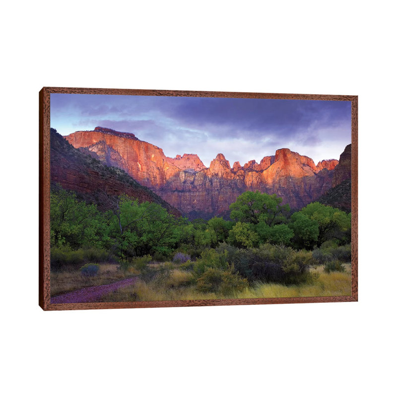 Towers Of The Virgin, Zion National Park, Utah by Tim Fitzharris - Gallery-Wrapped Canvas Giclée on Canvas