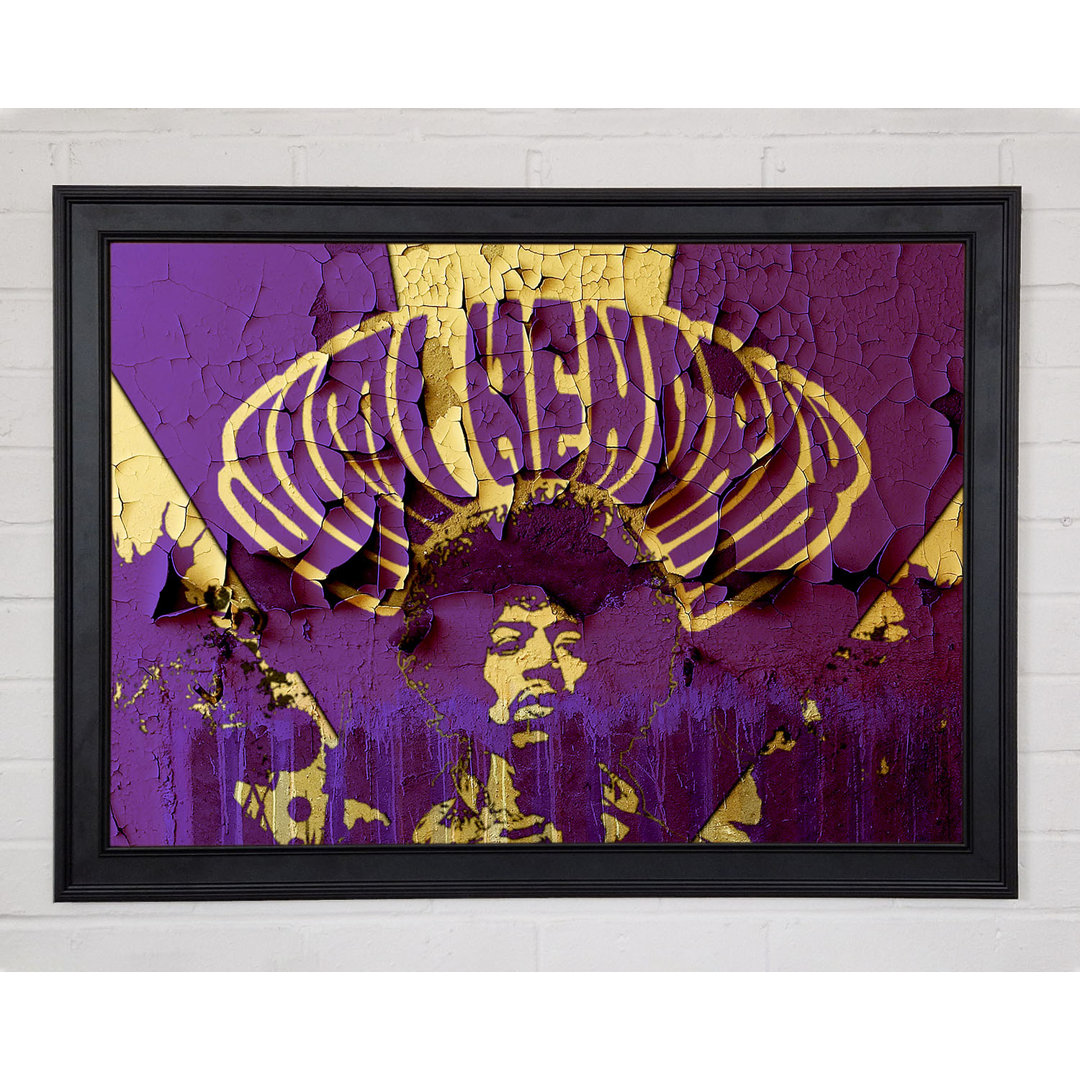 Jimi Hendrix Purple Haze - Druck