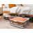 EnHomee Storage Bin Under Bed Storage Containers Stackable Underbed Storage with Wheels-1774646534
