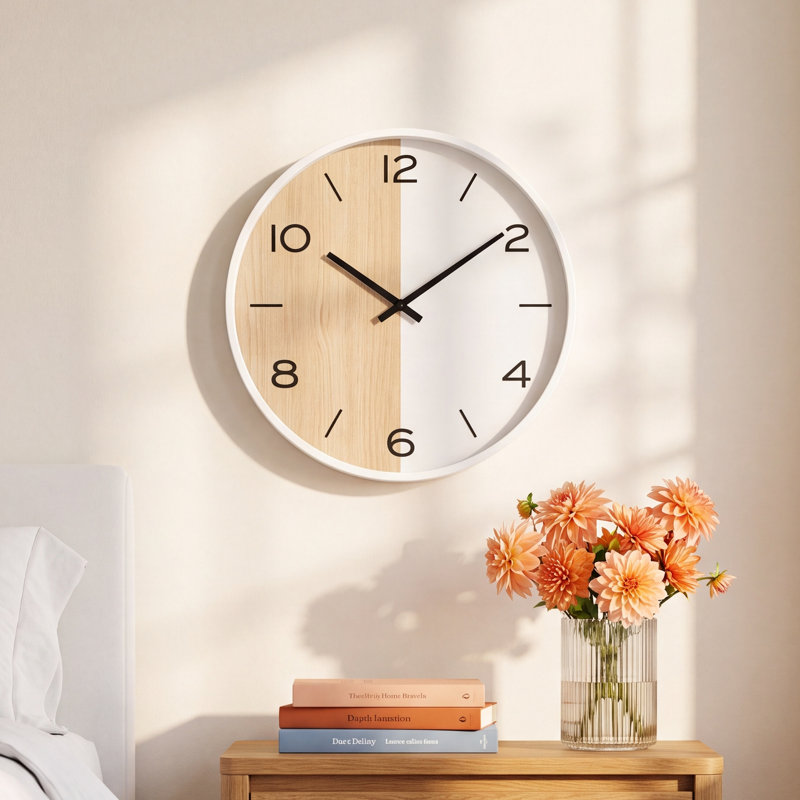 Nesrine Stainless Steal Wall Clock
