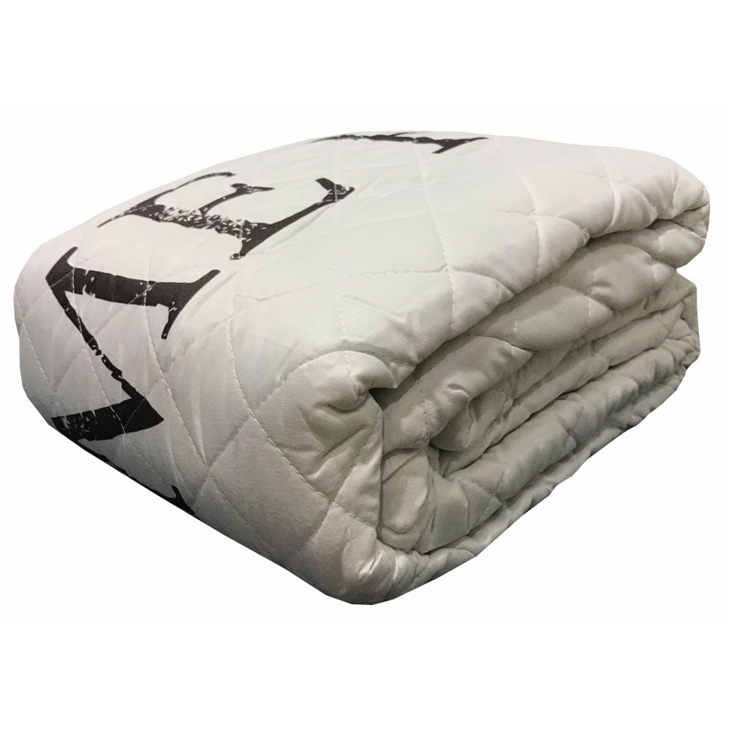 Valles Microfiber No Pattern Bedspread, 240 x 220cm Bedspread