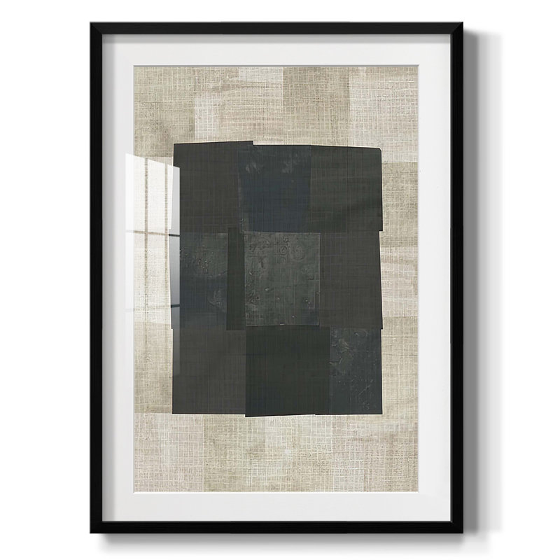 Floating Block I - Impression encadrée