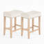 Rakestraw 25.75" Counter Stool with Wood Frame-99314793-99314794