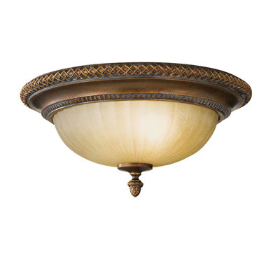 Pulaski Glass Flush Mount