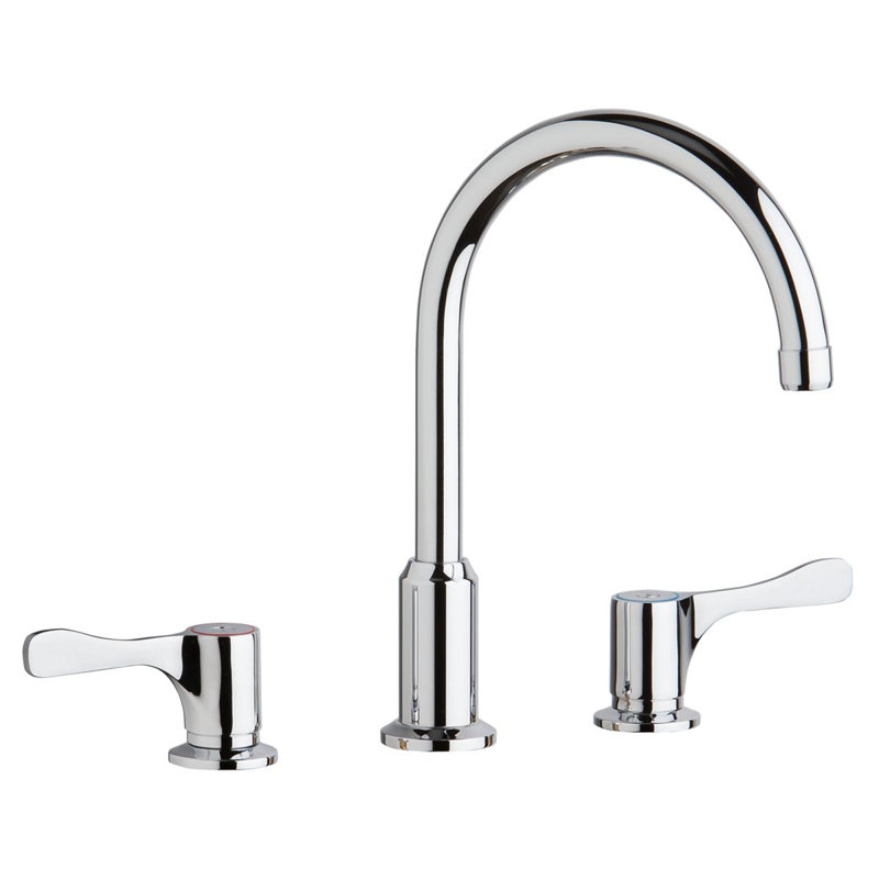 Double Handle Kitchen Faucet With Accessories
