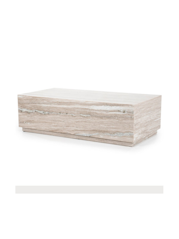 Vince Marble Top Single Coffee Table