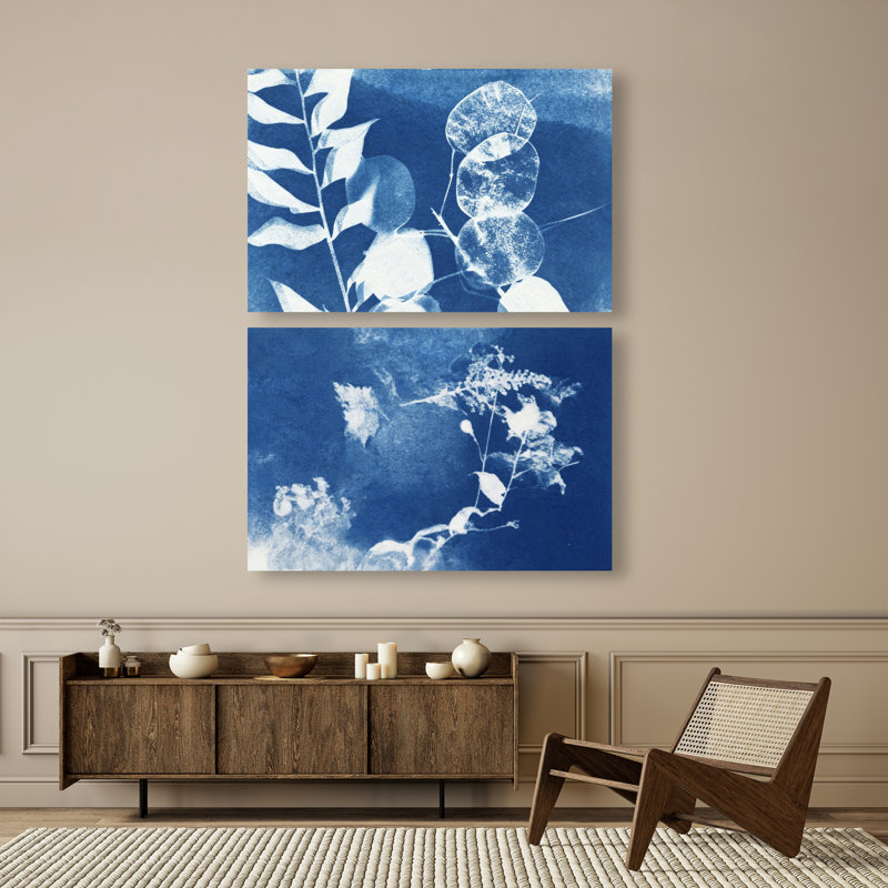 Faded Poetry Set Set by Oliver Gal, 54"H x 36"W, Gallery Wrapped