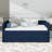 Twin-Sized Upholstered Daybed Including Trundle Bed And 3 In-Built Storage Drawers-1862426144