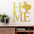 Texas Home Metal Wall Art - Texas State Pride Wall Art - Lone Star State Silhouette Home Design Sculpture - Rustic Southern Wall Hanging - Modern Industrial Metal Art - USA Travel Home Decor - Bold Statement Art Piece-1836353821-1836353818
