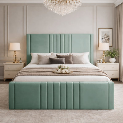 Haisley Upholstered Storage Bed Frame