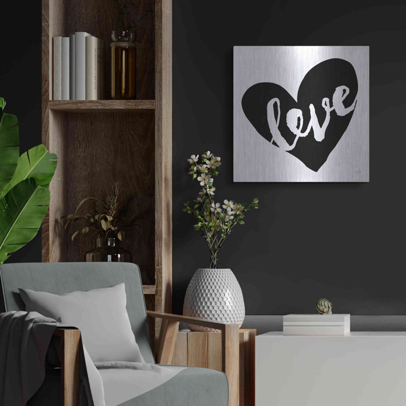 " Love " by Lux + Me, 24" H x 24" W