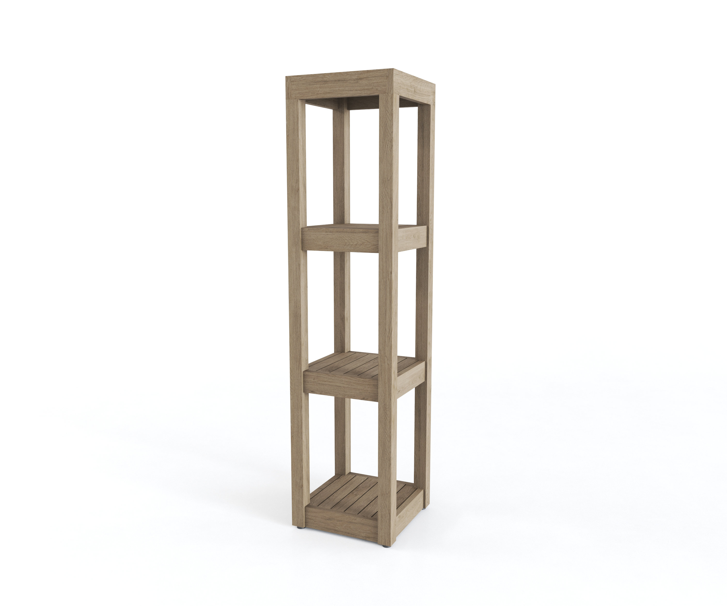 Aqua Teak Sula Solid Wood Freestanding Bathroom Shelves Wayfair