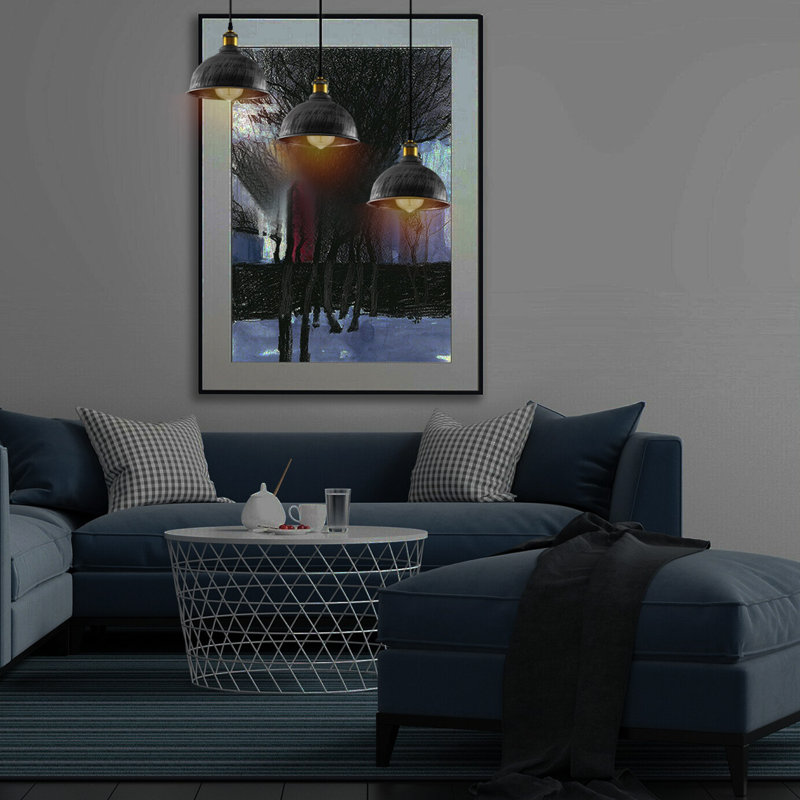 Loyd 3 - Light Pendant, Brushed Silver
