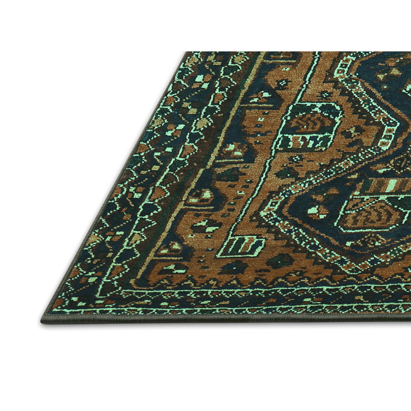 Oriental Indoor Rug, Rectangle 7' x 9'