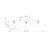 5-light Nickel Chandelier Frosted Glass Shades