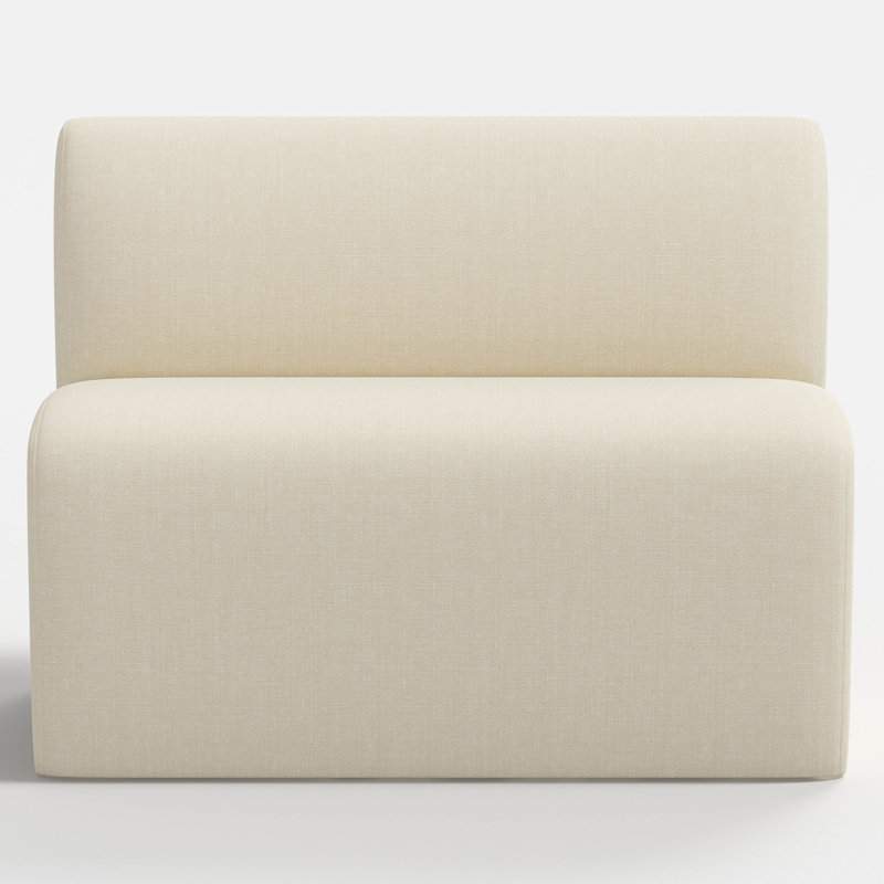 Banquette Salyers, Lin crème décontracté