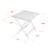 Sharene 2 - Person Acacia Patio Dining Set with Square Table