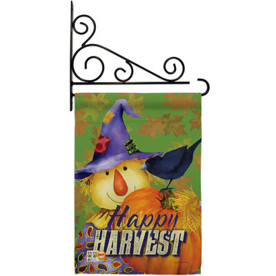 Double Sided 18.5'' H x 13'' W Polyester Flag Set