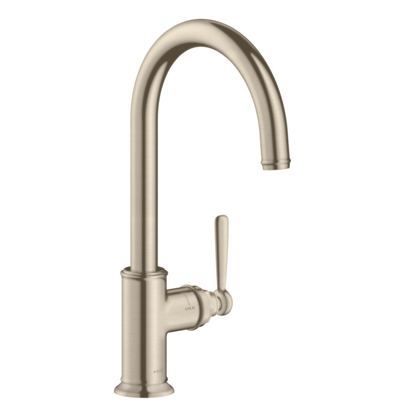 Montreux 12.75" Single Hole Bathroom Faucet, Brushed Nickel