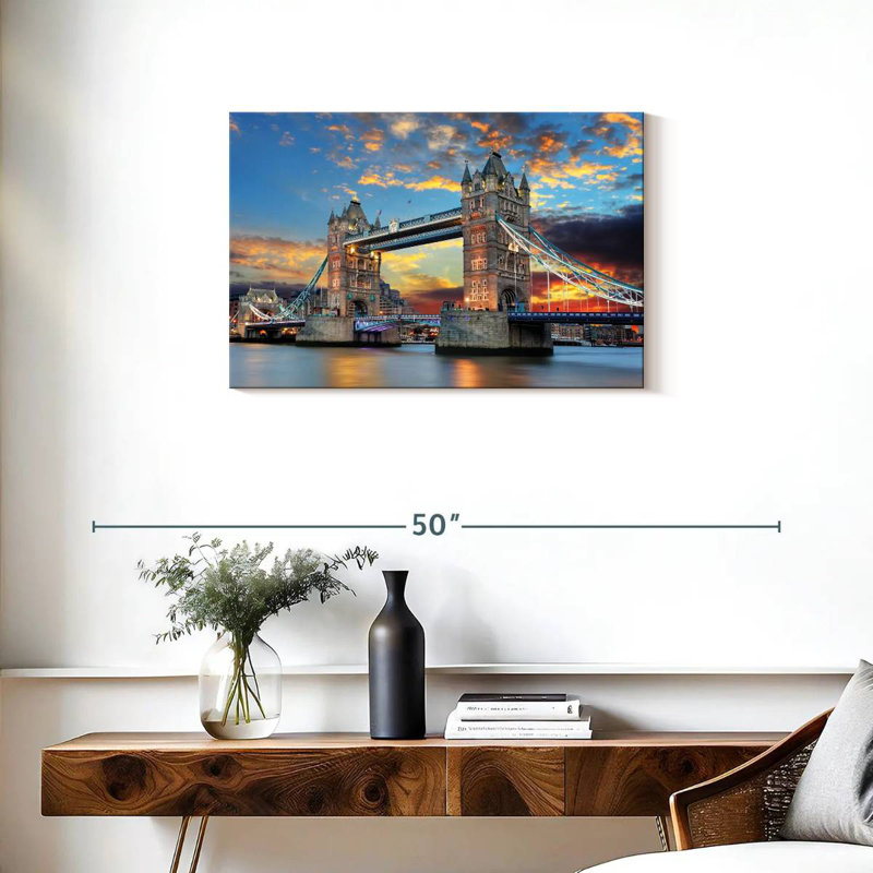 Hannes Tower Bridge Of London, 20" H x 30" W