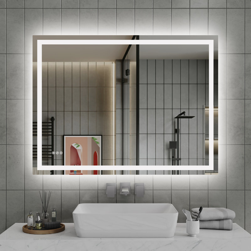 Miroir de salle de bain 48 po x 36 po Modern