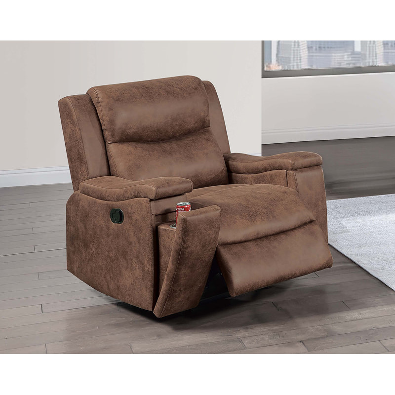 Fauteuil inclinable Melvyn, Noyer