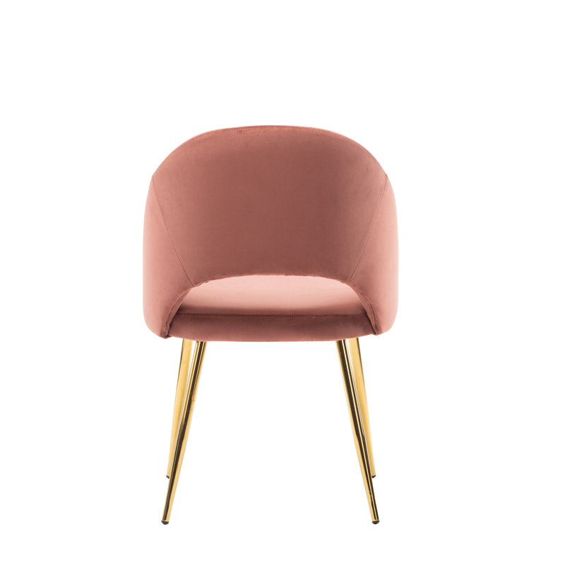 Arloine Upholstered Dining Chair, Pink