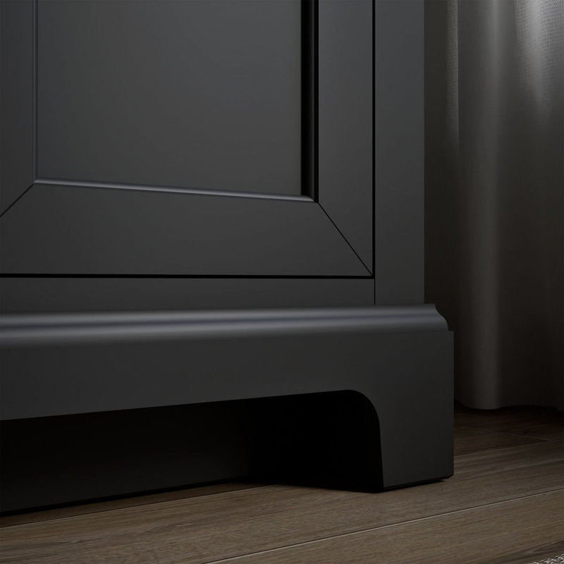 Charlemont Bathroom Vanity Cabinet With Sink And Quartz Top, Dark Warm Gray, Brushed Brass, 30"