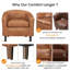 Fauteuil demi-tonneau avec repose-pieds Andina-1133897622