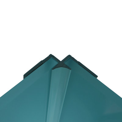 1.2" x 96" Wall Paneling in Blue