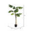 Arbre de Philodendron artificiel 54 po