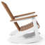 Chaise berçante Benno Adirondack, blanc-130678447