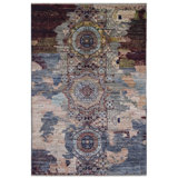 One-of-a-Kind 3'11" X 5'11" Hand Knotted Area Rug