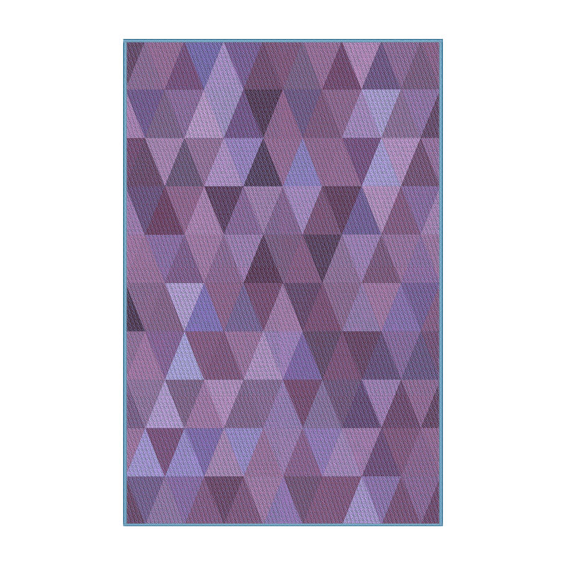 Abstract Indoor Rug, Rectangle 7' x 10'