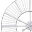 Acctim Wall Clock Galvanised Metal Outdoor & Indoor Use Weather-86138789-86138788