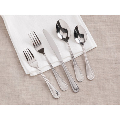 House Of Hampton Lakeville Stainless Steel Flatware Set - Service for 4
