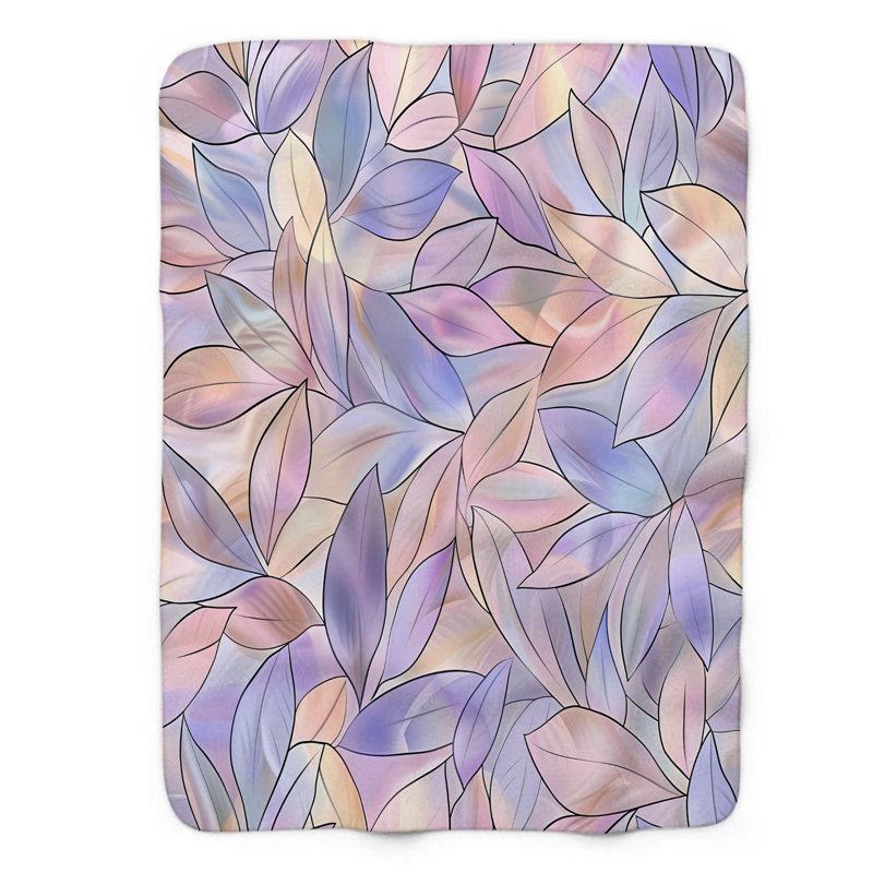 Couverture en sherpa pastel 1 pièce, Grand lit