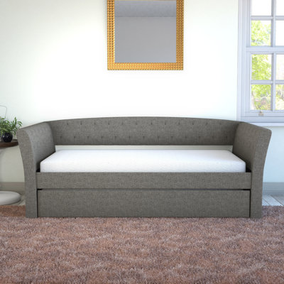 New Castle Upholstered Twin Daybed with Pull out Trundle by Boyd Sleep